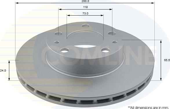 Comline ADC1535V - Discofreno www.autoricambit.com