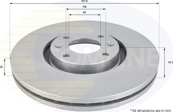 Comline ADC1574V - Discofreno www.autoricambit.com