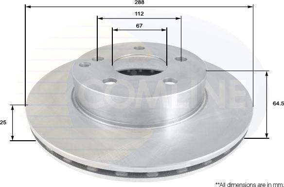 Comline ADC1656V - Discofreno www.autoricambit.com