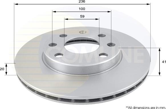 Comline ADC1047V - Discofreno www.autoricambit.com