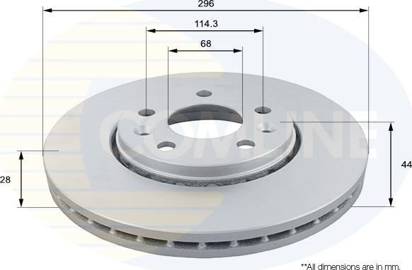 Comline ADC1163V - Discofreno www.autoricambit.com