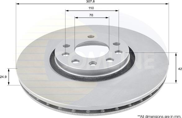 Comline ADC1124V - Discofreno www.autoricambit.com