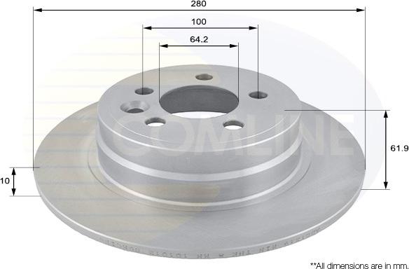 Comline ADC1319 - Discofreno www.autoricambit.com