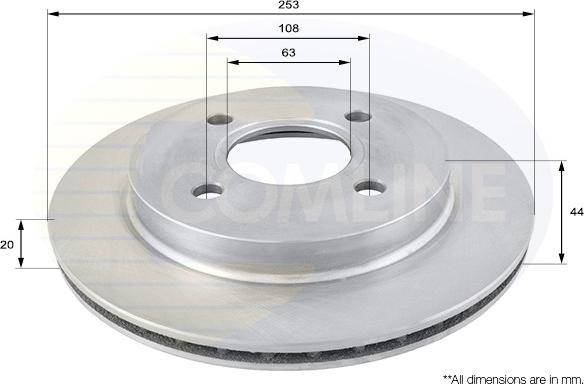 Comline ADC1217V - Discofreno www.autoricambit.com