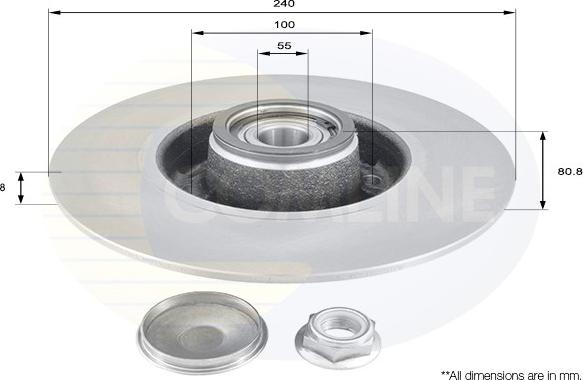 Comline ADC3010 - Discofreno www.autoricambit.com