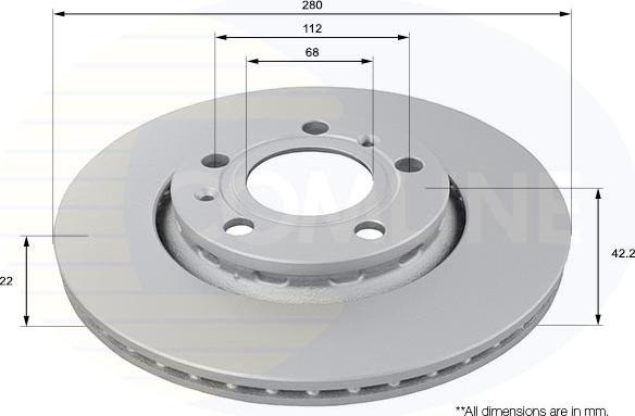 Comline ADC2608V - Discofreno www.autoricambit.com