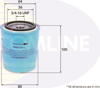 Comline CNS11215 - Filtro olio www.autoricambit.com