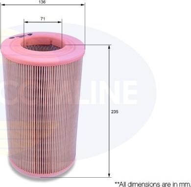 Comline CNS12007 - Filtro aria www.autoricambit.com