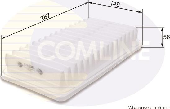 Comline CTY12095 - Filtro aria www.autoricambit.com