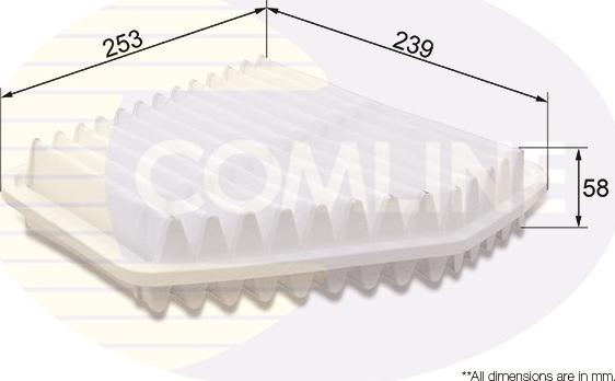 Comline CTY12185 - Filtro aria www.autoricambit.com