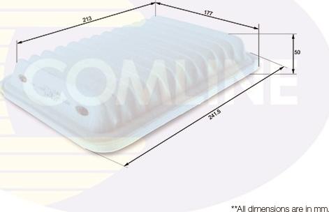 Comline CTY12186 - Filtro aria www.autoricambit.com