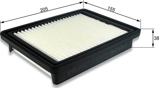 Comline EAF968 - Filtro aria www.autoricambit.com