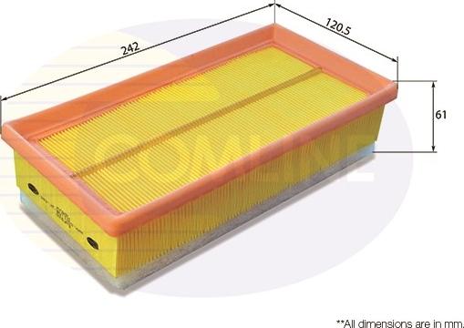 Comline EAF920 - Filtro aria www.autoricambit.com