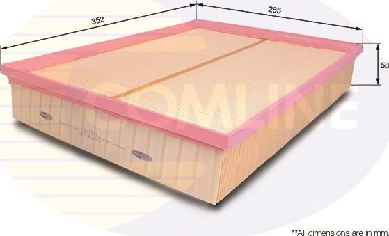 Comline EAF630 - Filtro aria www.autoricambit.com