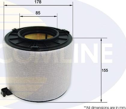 Comline EAF1001 - Filtro aria www.autoricambit.com