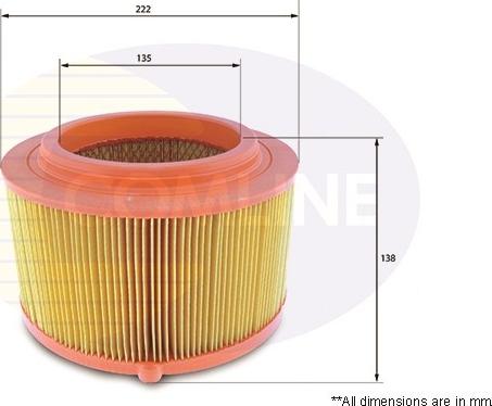 Comline EAF843 - Filtro aria www.autoricambit.com