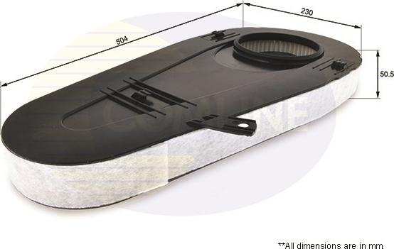 Comline EAF803 - Filtro aria www.autoricambit.com