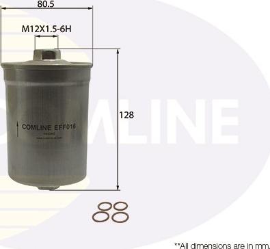 Comline EFF016 - Filtro carburante www.autoricambit.com