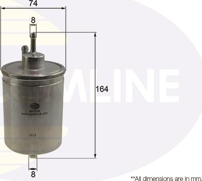 Comline EFF070 - Filtro carburante www.autoricambit.com