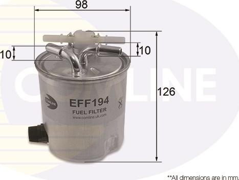 Comline EFF194 - Filtro carburante www.autoricambit.com