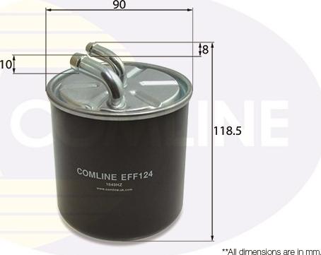 Comline EFF124 - Filtro carburante www.autoricambit.com