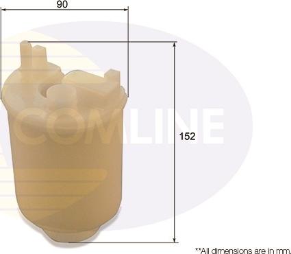 Comline EFF298 - Filtro carburante www.autoricambit.com