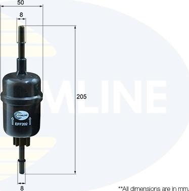 Comline EFF202 - Filtro carburante www.autoricambit.com