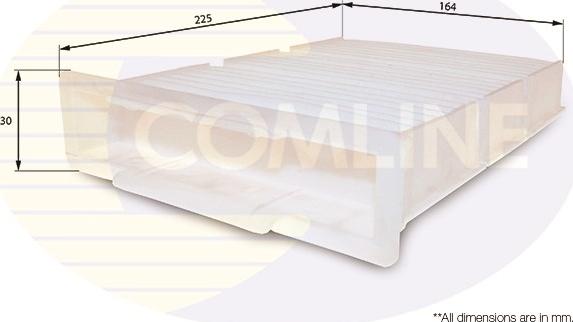 Comline EKF199 - Filtro, Aria abitacolo www.autoricambit.com