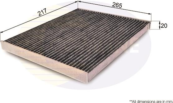 Comline EKF137A - Filtro, Aria abitacolo www.autoricambit.com