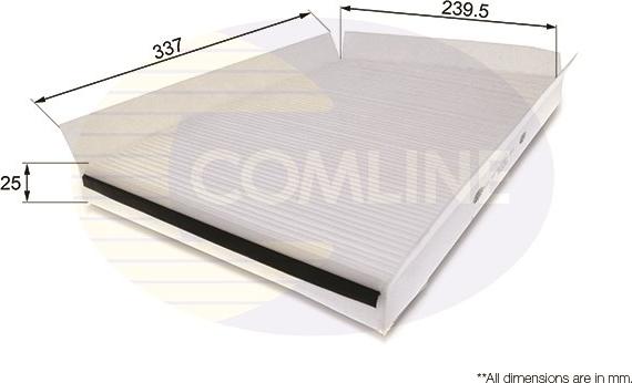 Comline EKF244 - Filtro, Aria abitacolo www.autoricambit.com