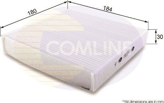 Comline EKF257 - Filtro, Aria abitacolo www.autoricambit.com