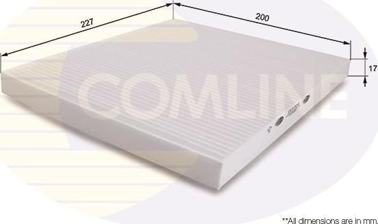 Comline EKF204 - Filtro, Aria abitacolo www.autoricambit.com