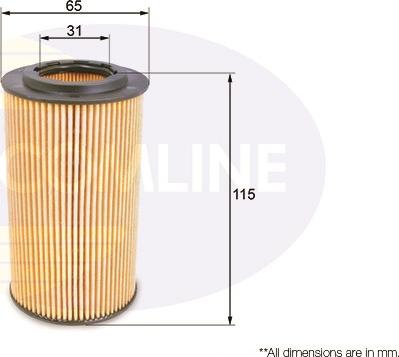 Comline EOF045 - Filtro olio www.autoricambit.com