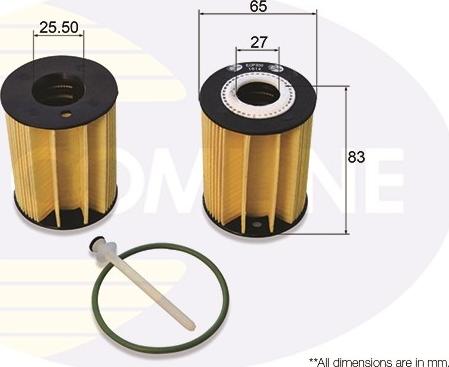 Comline EOF300 - Filtro olio www.autoricambit.com