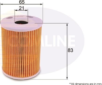 Comline EOF205 - Filtro olio www.autoricambit.com