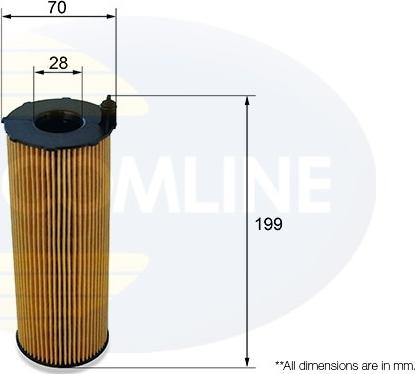 Comline EOF284 - Filtro olio www.autoricambit.com