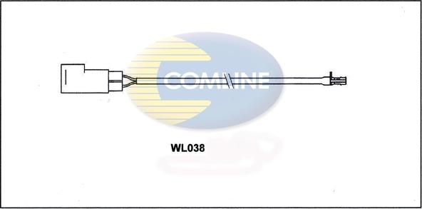 Comline WL038 - Contatto segnalazione, Usura past. freno/mat. d'attrito www.autoricambit.com