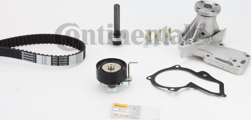 Contitech CT 881 WP4 - Pompa acqua + Kit cinghie dentate www.autoricambit.com