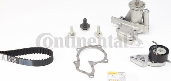 Contitech CT 881 WP1 - Pompa acqua + Kit cinghie dentate www.autoricambit.com