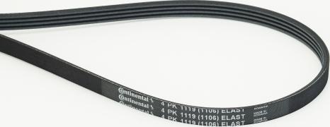 Contitech 4PK1119 ELAST - Cinghia Poly-V www.autoricambit.com