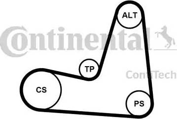 Continental 5PK1135K1 - Kit Cinghie Poly-V www.autoricambit.com