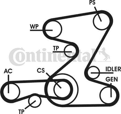 Contitech 5PK2030D1 - Kit Cinghie Poly-V www.autoricambit.com