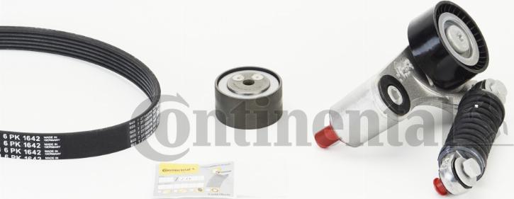 Contitech 6PK1642K1 - Kit Cinghie Poly-V www.autoricambit.com