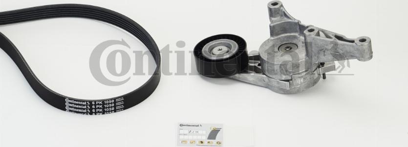 Contitech 6 PK 1050 K1 - Kit Cinghie Poly-V www.autoricambit.com