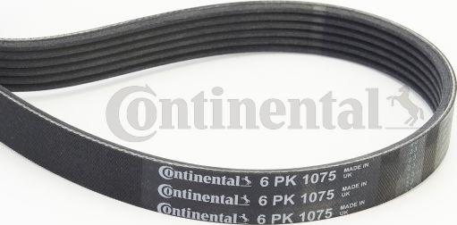 Contitech 6 PK 1075 - Cinghia Poly-V www.autoricambit.com