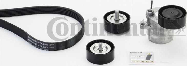 Contitech 6PK2000K1 - Kit Cinghie Poly-V www.autoricambit.com