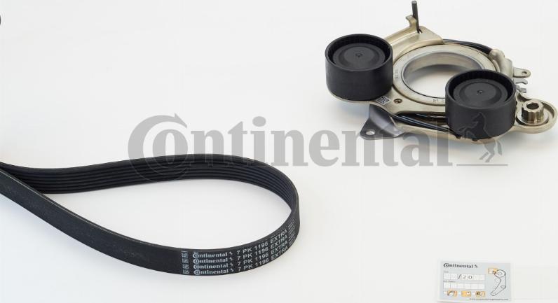 Contitech 7 PK 1196 EXTRA K1 - Kit Cinghie Poly-V www.autoricambit.com