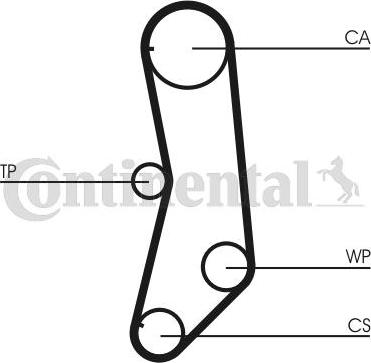 CONTITECH CT 997 K1 - Kit cinghie dentate www.autoricambit.com