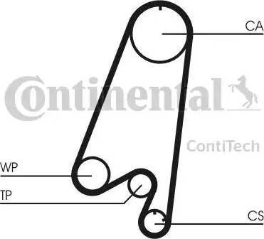 Continental CT910 - Cinghia dentata www.autoricambit.com