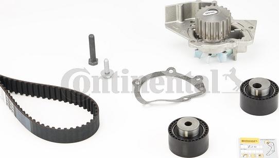 Contitech CT987WP1 - Pompa acqua + Kit cinghie dentate www.autoricambit.com